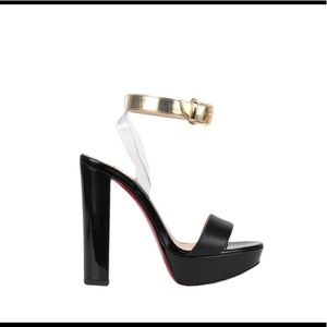 Christian Louboutin Black Sandals